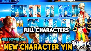 Download lagu NEW CHARACTER YIN MOBA MUGEN TERBARU | MOBILE LEGENDS OFFLINE | NARUTO SENKI MOD mp3