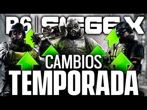 TODOS los CAMBIOS de la  NUEVA TEMPORADA de RAINBOW SIX SIEGE X | TENFOLD PURSUIT