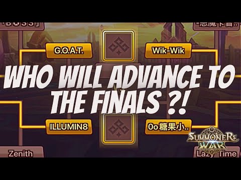 SIEGE BATTLE TOURNAMENT Semifinals [Season 4] - GOAT vs ILLUMIN8 - Summoners War