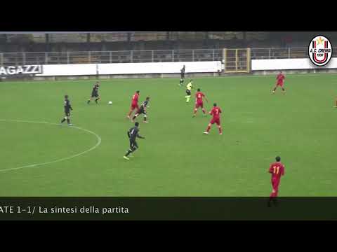 AC CREMA vs SCANZOROSCIATE 1-1 (12/11/2017). La sintesi della partita