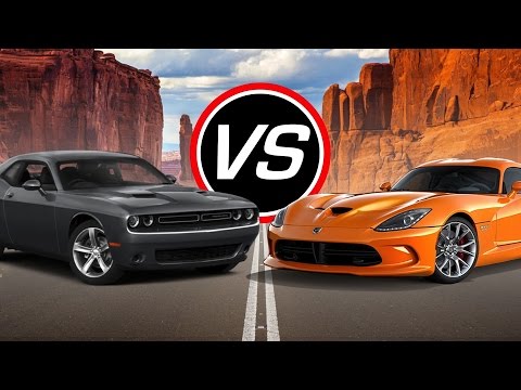 2016 Dodge Challenger R/T vs Viper - Spec Comparison!