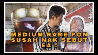 Nubhan belajar sebut Medium Rare