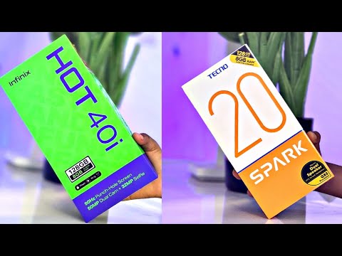 Infinix Hot 40i vs Tecno Spark 20: Full Comparison.