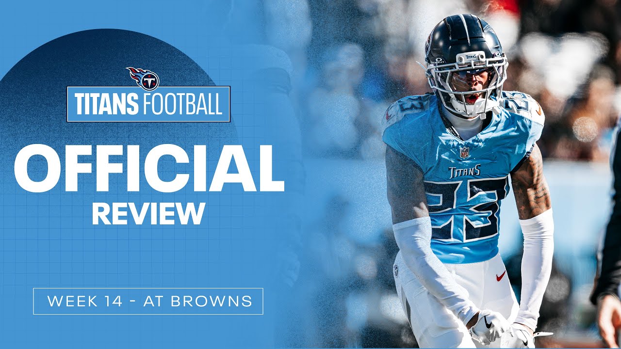 Titans Opening Drive & Defensive Sacks from Week 13 | Official Review