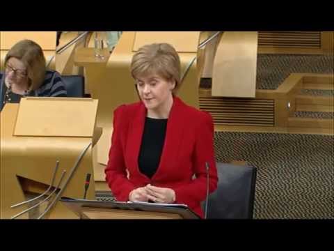 Jim Eadie MSP - FMQ on NHS Frontline Services (15.01.2015)