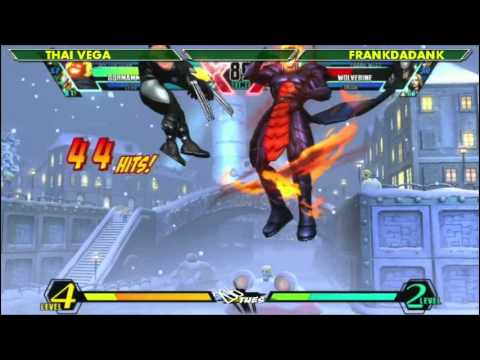 206 Tuesdays #4 - UMvC3 - Thai Vega vs FrankDaDank