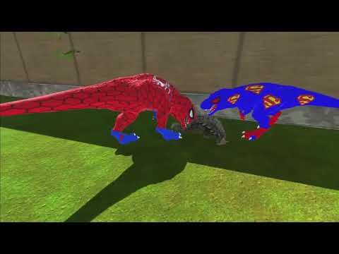 SPIDER T REX DEATH RUN HUNTING in JURASSIC WORLD EVOLUTION