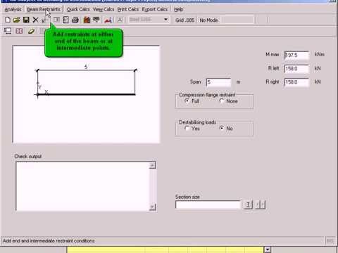 SMART Engineer Steel Beam Check