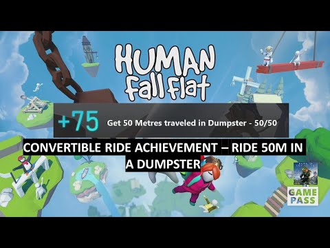Human Autumn Flat Monthly Xbox Game Pass Guide - Get 50 Metres travelled in Dumpster