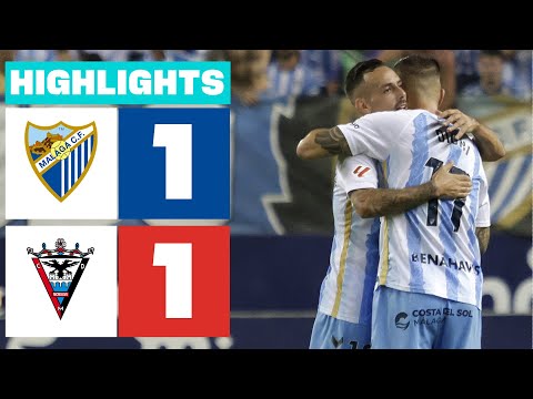 MÁLAGA CF 1 - 1 CD MIRANDÉS | HIGHLIGHTS LALIGA HYPERMOTION