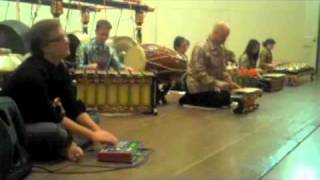 Apple Juice Kid on the MPC with the UNC Gamelan Orchestra