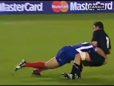 L'énorme plaquage de Chabal