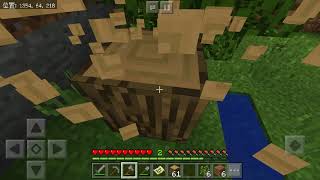 実況初心者のリベンジMinecraftPE実況。part2⭐[taman.worldに豆腐拠点誕生！の回]