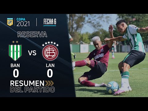 Reserva | Copa de la Liga | Fecha 6 | resumen de Banfield - Lanús