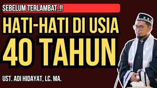 Download lagu Usia 40 Tahun Adalah Titik Penting Hidup, Jangan Abaikan! | Ustadz Adi Hidayat mp3