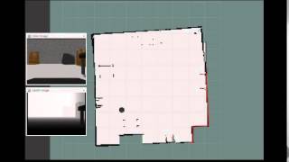 Turtlebot SLAM using Gazebo simulator