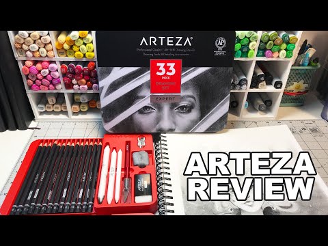 Review Professional Drawing Set 33 Piece from ARTEZA