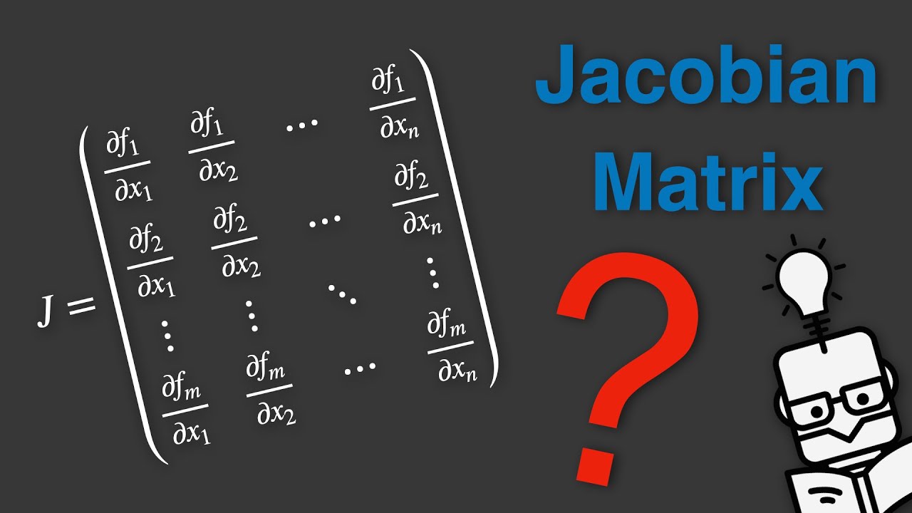 The Jacobian Matrix - Explained