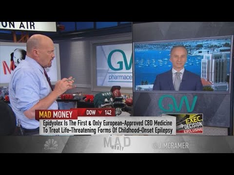 GW Pharma CEO explains company's plan for CBD-based epilepsy drug