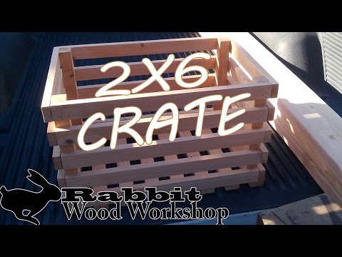 How to Build a Wood Crate out of one 2x6