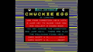 The Best ZX Spectrum Games Ever: Chuckie Egg (levels 1-30) - with loading screen