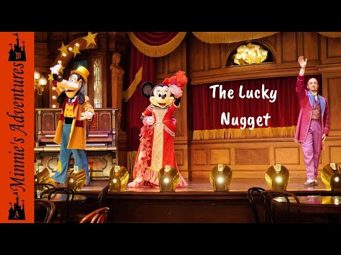 Novo show no Lucky Nugget Saloon! Com Minnie Mouse e Pateta!