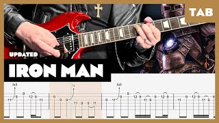 Black Sabbath - Iron Man - Guitar Tab | Lesson | Cover | Tutorial | Remake