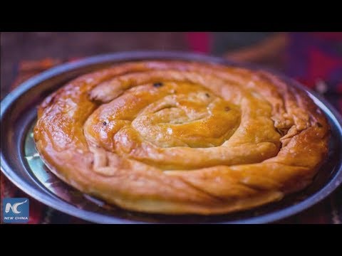 How to make Kyrgyz "butter pastry" Kattama