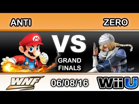 WNF 2.5 - Anti (Mario) Vs. TSM | ZeRo (Sheik) Grand Finals - Smash Wii U