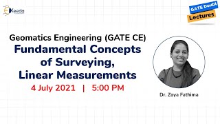 Geomatics Engineering - Fundamental Concepts of Surveying, Linear Measurements
