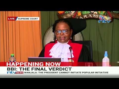 BBI RULING: Supreme Court declares BBI Bill unconstitutional