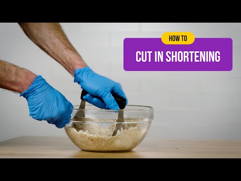 How to Cut In Shortening