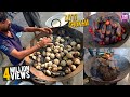 Bihar S Famous Cowdung Cake Wala Litti Chokha Goithe Wala Litti Chokha Bihar Street Food