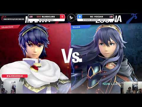bluesclues (Marth) vs RE: VexZan (Lucina) @ Monday Night Mix 18