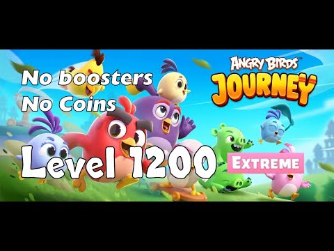 Angry Birds Journey Level 1200 Extreme
