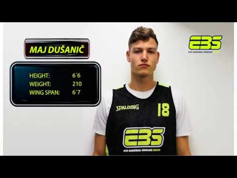 Maj Dušanič, 6`5 scoring SF/PF  from Slovenia. Class of 2019