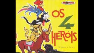 Os 4 Heróis - Coleção Disquinho - Completa