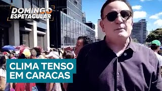 Exclusivo: Cabrini é o único jornalista brasileiro a entrar na Venezuela após captura de Maduro