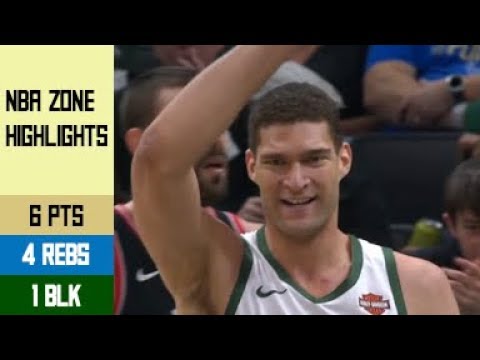 Brook Lopez Highlights vs Raptors CFG2 - 6 Pts, 4 Rebs, 1 Blk (17.05.19)