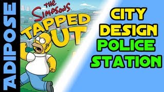 preview picture of video 'Simpsons Tapped out-Police Station-City Design'