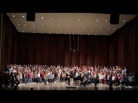 Senior women’s All-State rehearsal