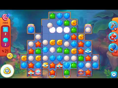 Fishdom 2021 - Challenge Level 7294   #playrix #fishdom #gaming