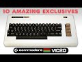 10 Amazing Commodore Vic 20 Exclusives