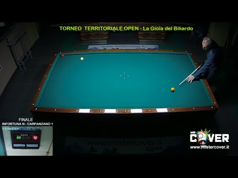 la gioia del biliardo live FINALE INFORTUNA - CARPANZANO