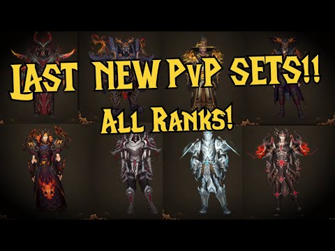 ALL FINAL Class Season 2 PVP Sets REVEALED!! All Ranks - 10.2 PTR Transmogs  - WoW Dragonflight