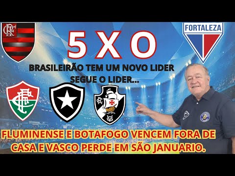 FLA GOLEIA O FORTALEZA NO MARACA, E É LIDER DO BRASILEIRÃO