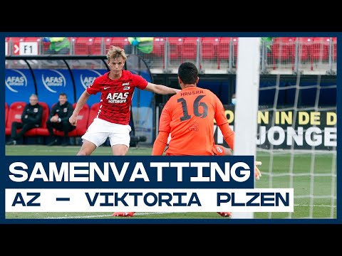 AZ jaagt op CL-ticket | Samenvatting AZ - Viktoria Plzen | Voorronde Champions League