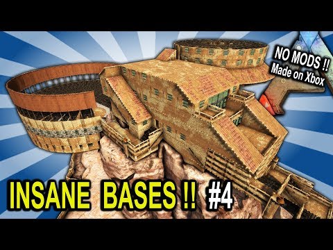 Ark INSANE BASES SHOWCASE Part 4 Ark Survival Evolved Base Build Showcase