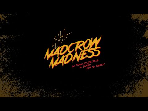 Madcrow Madness trailer La prima escape room al mondo live su Twitch