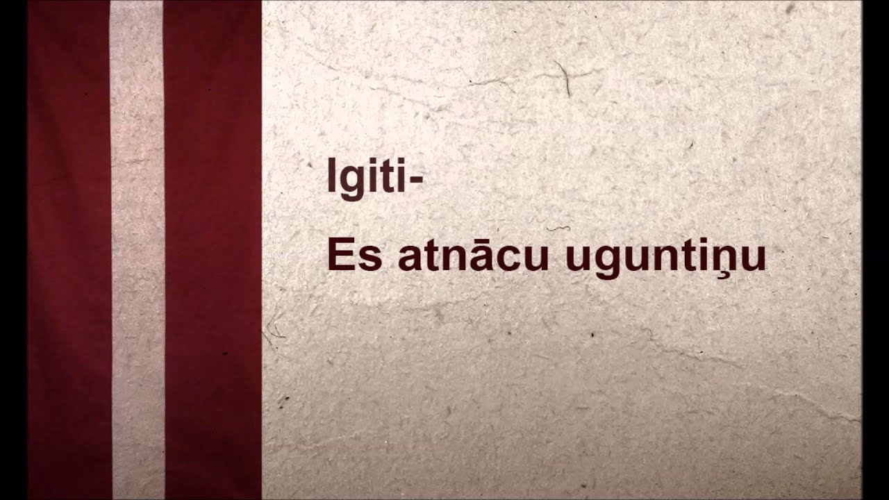 Igiti - Es atnÄcu uguntiÅu